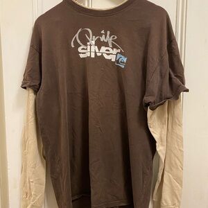 Quicksilver Faux Layered Long-sleeve T-shirt